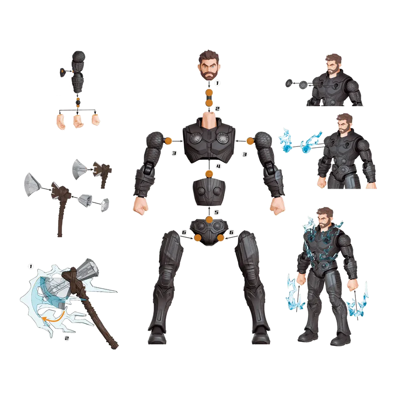 Marvel Infinity Saga Champion Class Thor Model Kit