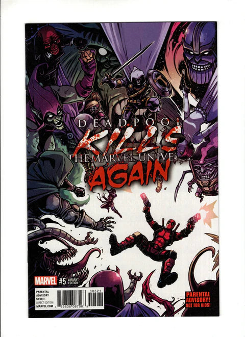 Deadpool Kills Marvel Universe Again #5 (Of 5) Variant