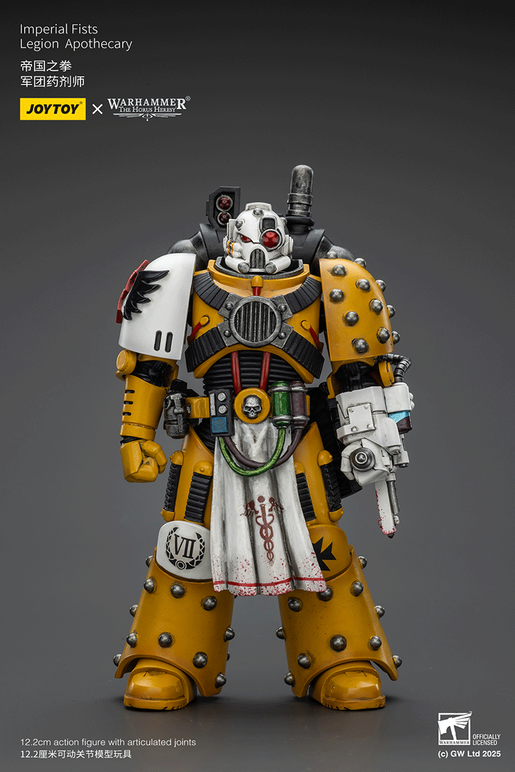 WARHAMMER THE HORUS HERESY - IMPERIAL FISTS - LEGION APOTHECARY