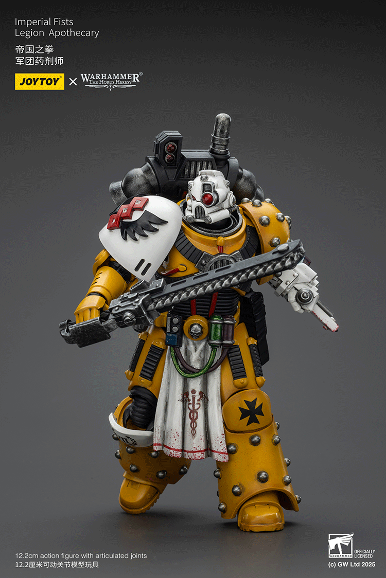 WARHAMMER THE HORUS HERESY - IMPERIAL FISTS - LEGION APOTHECARY
