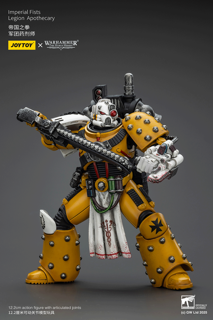 WARHAMMER THE HORUS HERESY - IMPERIAL FISTS - LEGION APOTHECARY