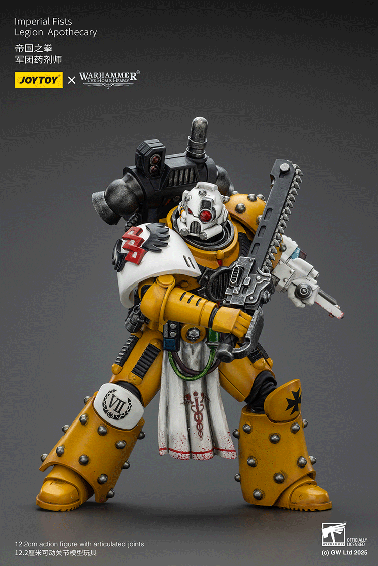 WARHAMMER THE HORUS HERESY - IMPERIAL FISTS - LEGION APOTHECARY