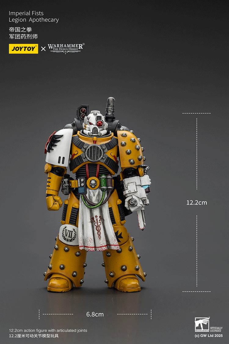 WARHAMMER THE HORUS HERESY - IMPERIAL FISTS - LEGION APOTHECARY