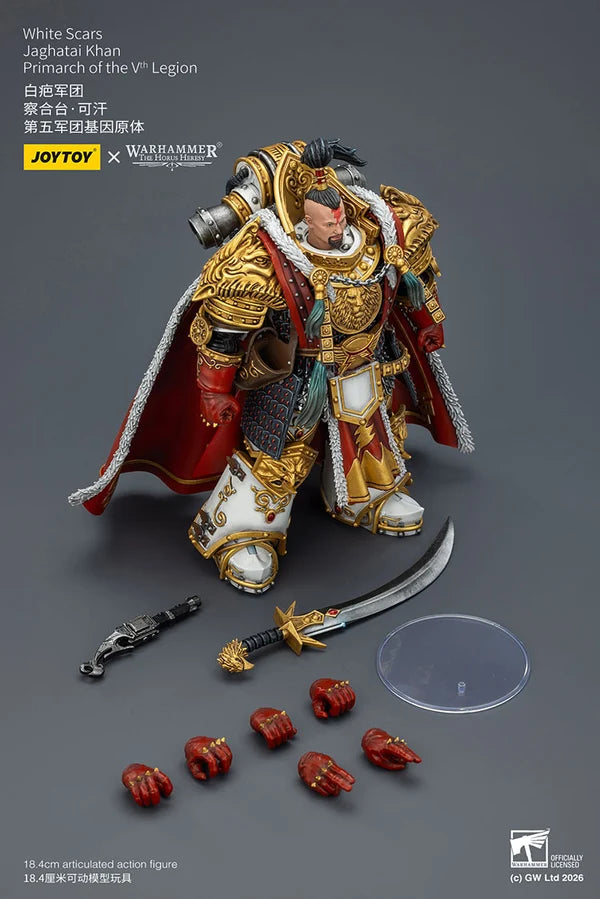 White Scars Jaghatai Khan Primarch of the Vth Legion