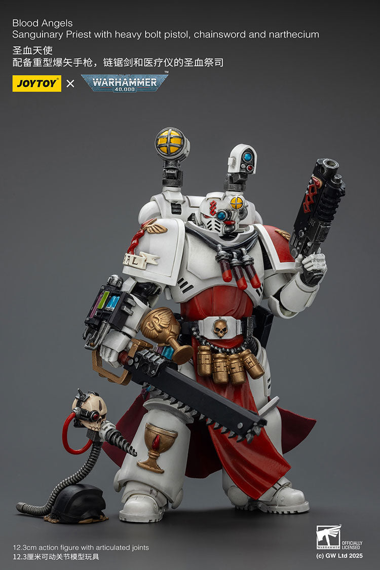 JOYTOY Warhammer 40K: Blood Angels - Sanguiary Priest Action Figure