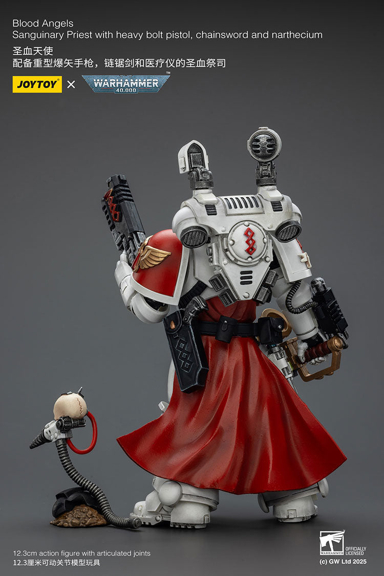 JOYTOY Warhammer 40K: Blood Angels - Sanguiary Priest Action Figure