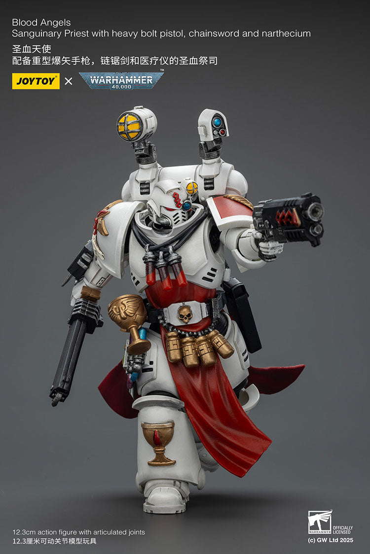 JOYTOY Warhammer 40K: Blood Angels - Sanguiary Priest Action Figure