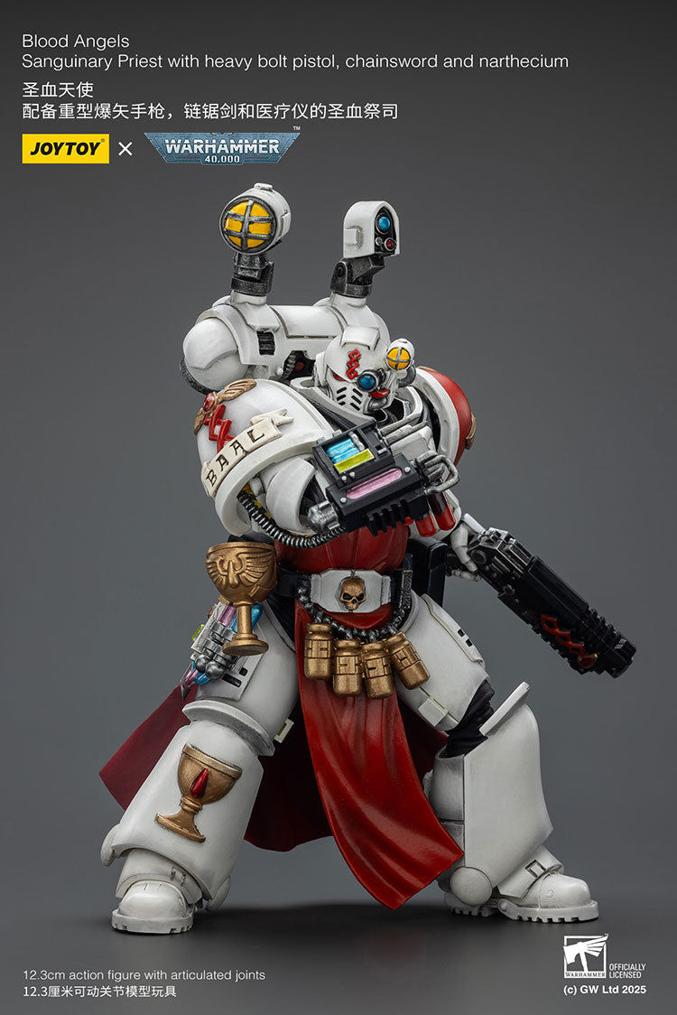 JOYTOY Warhammer 40K: Blood Angels - Sanguiary Priest Action Figure