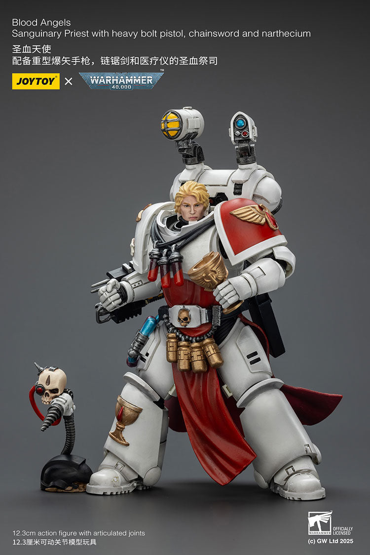 JOYTOY Warhammer 40K: Blood Angels - Sanguiary Priest Action Figure