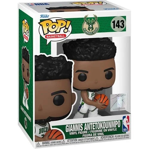 Pop! Basketball: NBA Milwaukee Bucks Giannis Antetokounmpo (City Edition 2021) Vinyl Figure