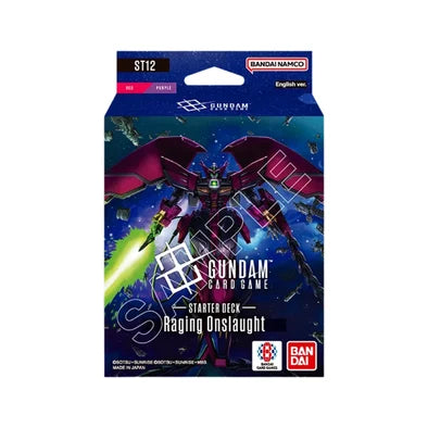 Gundam Card Game  - ST-12 Starter Deck - Raging Onslaught