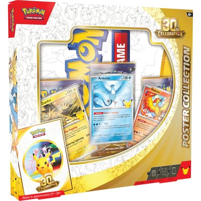 (ONLINE) Pokemon - 30th Celebration - Poster Collection (LIMIT 1 PER ADDRESS)