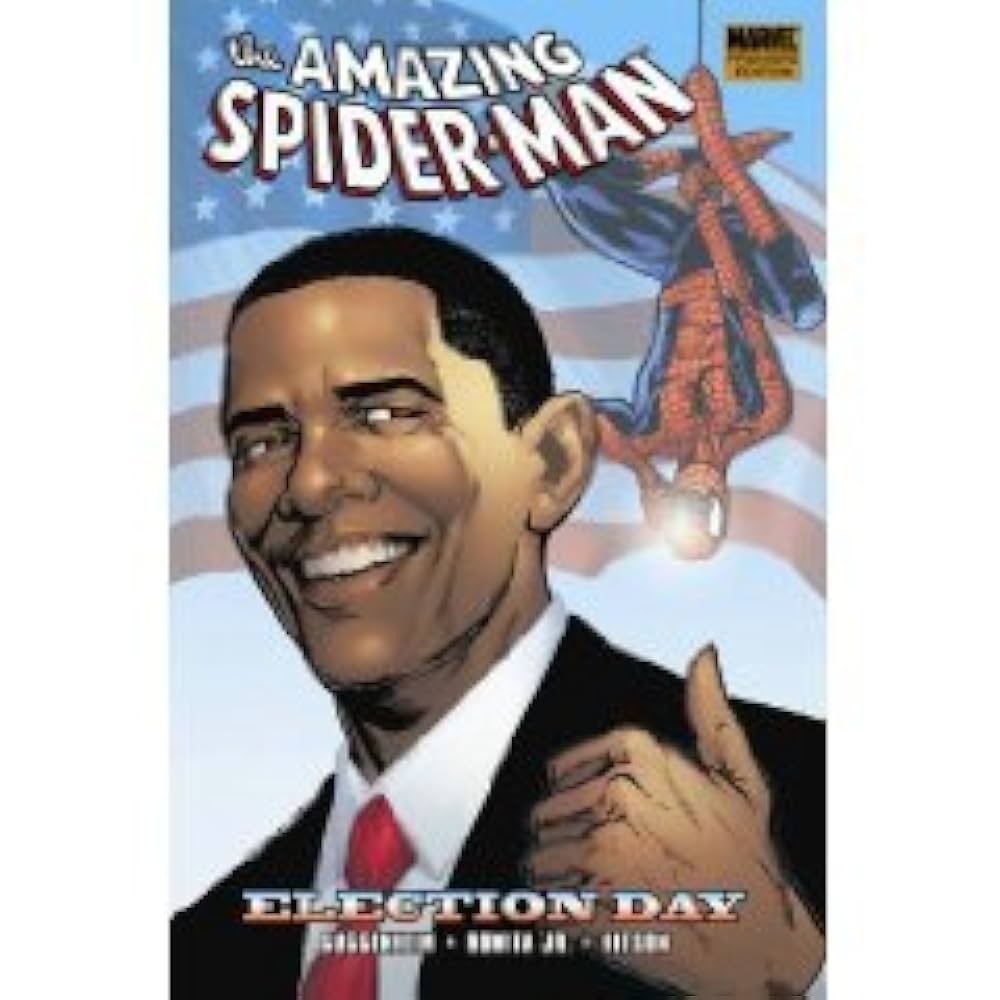 Spider-Man Election Day Prem Hardcover Direct Market Edition
