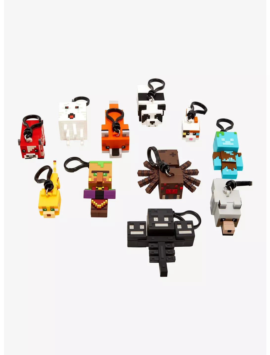 MINECRAFT 3D FOAM BAG CLIP SERIES 2