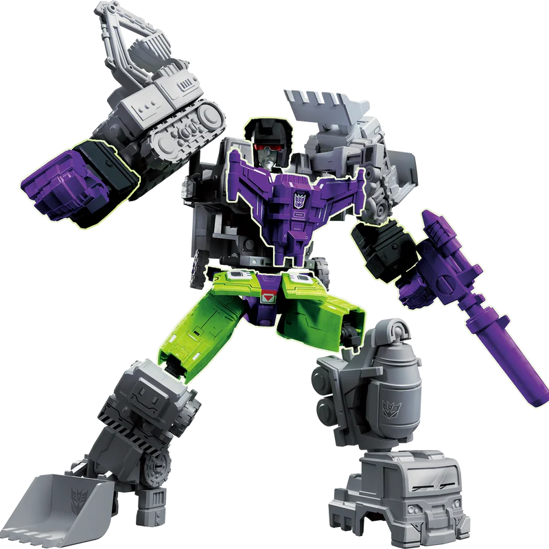 Transformers Defender Version Devastator Kits Combining Accessory