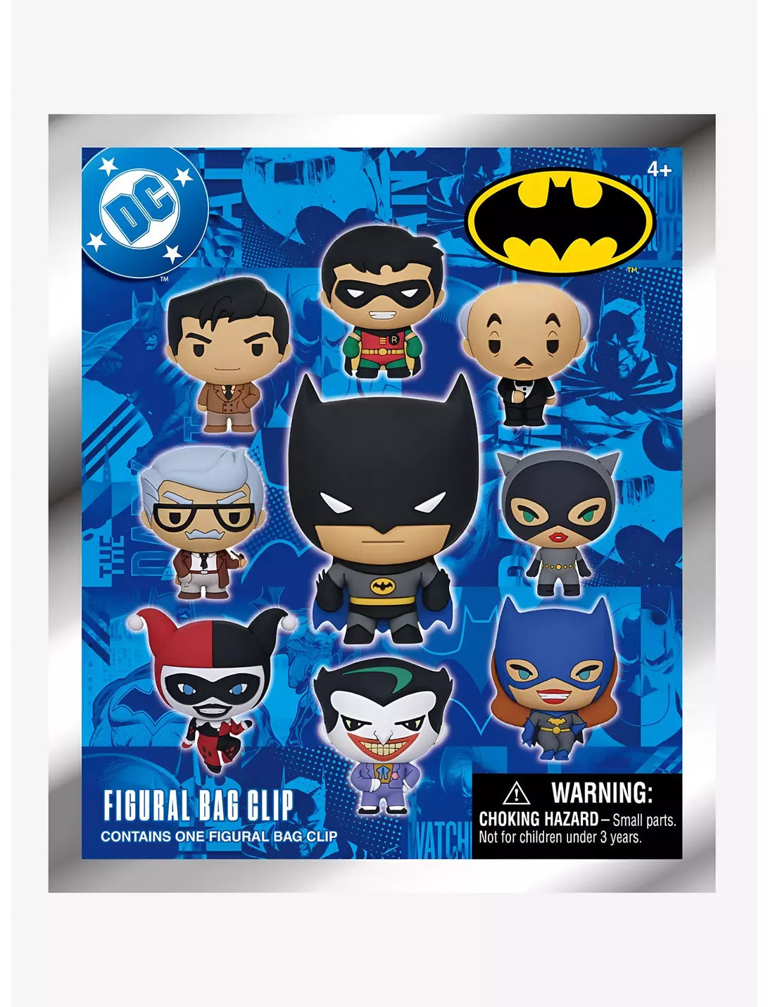 DC Comics: Batman Animated Series Blind 3D Foam Clip Bag