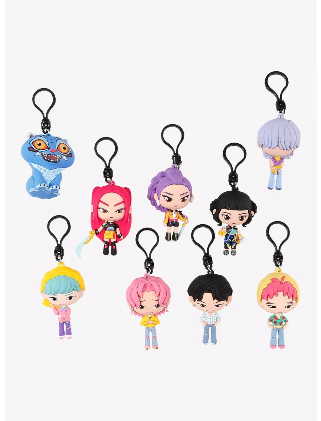 KPop Demon Hunters Blind Bag Figural Bag Clip