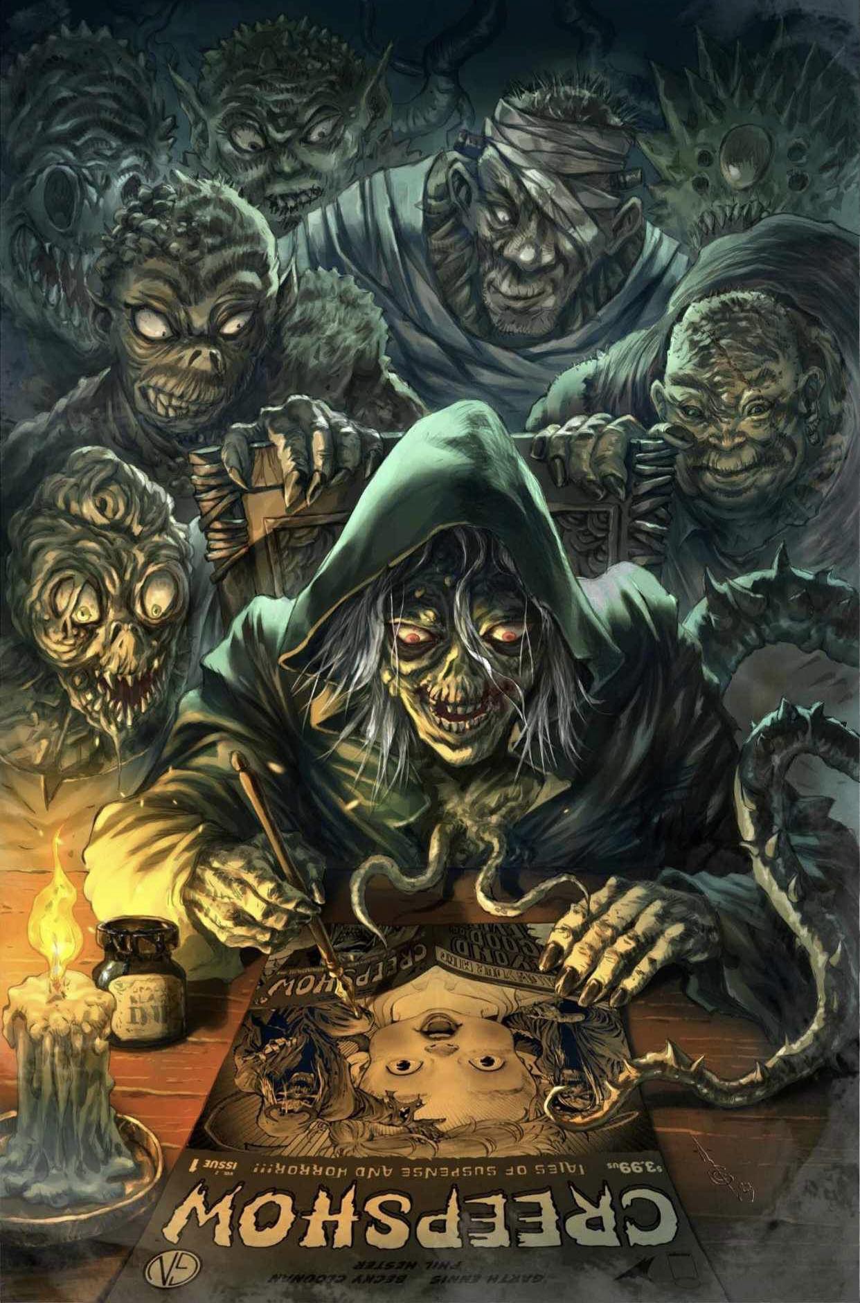 CREEPSHOW VOL. 2 #1 ALAN QUAH NYCC EXCLUSIVE LTD 500