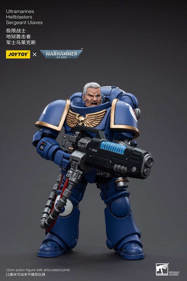 WARHAMMER 40K - JOYTOY - ULTRAMARINES - HELLBLASTERS SERGEANT ULAXES