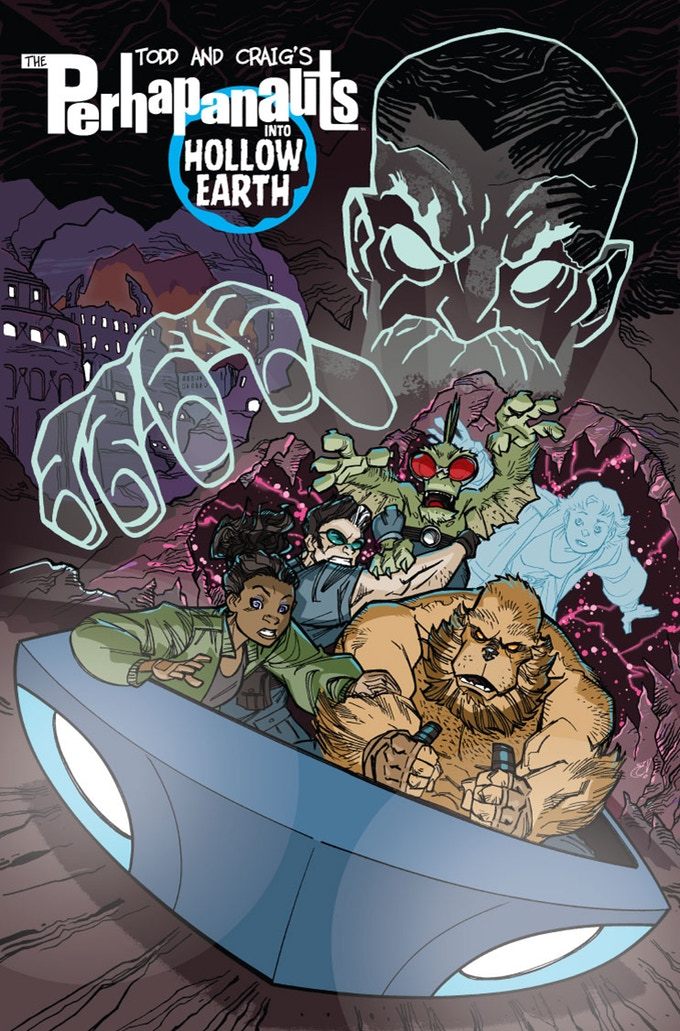 Perhapanauts Into Hollow Earth Hardcover