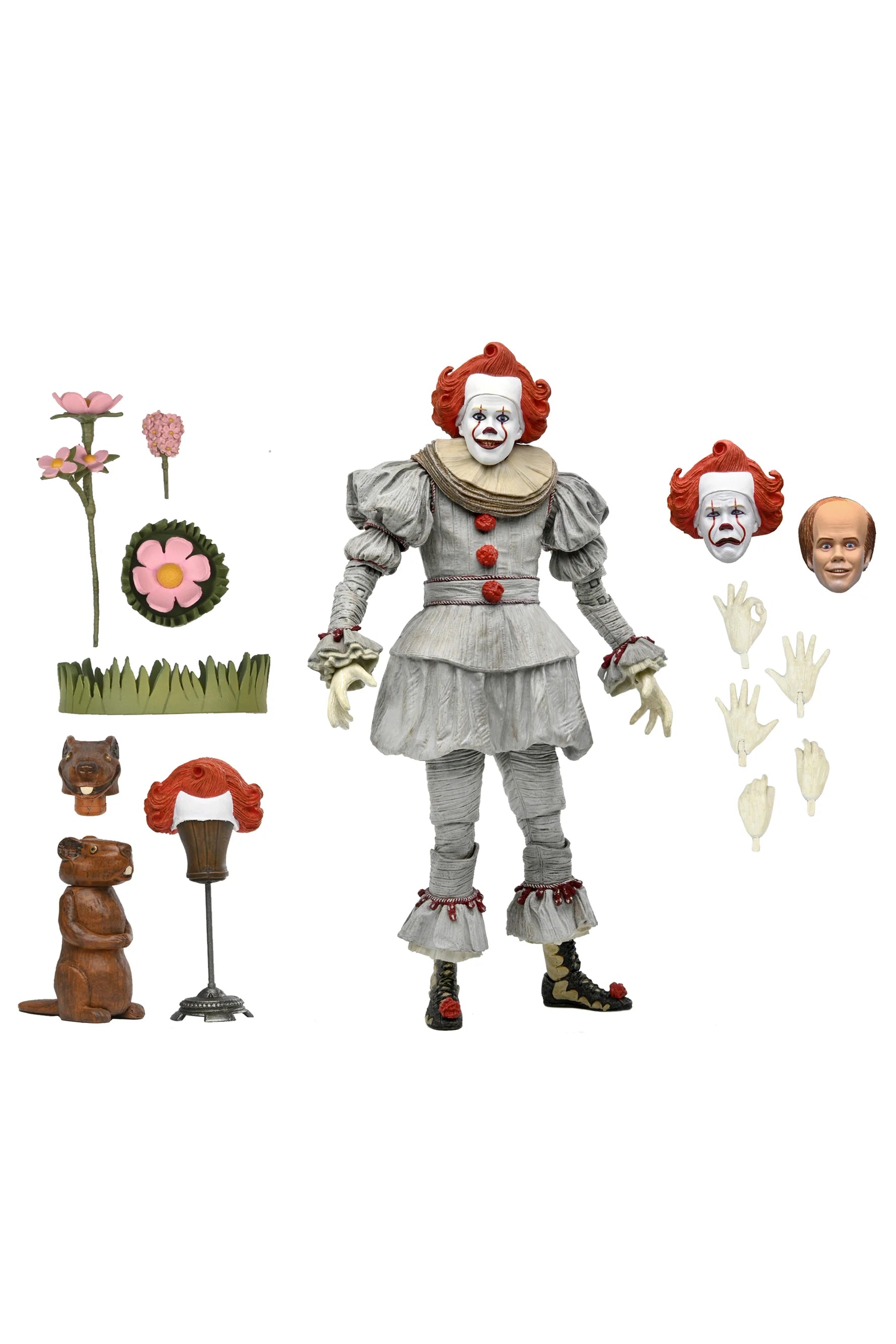 IT Welcome to Derry: Ultimate Bob Gray as Pennywise Action Figure