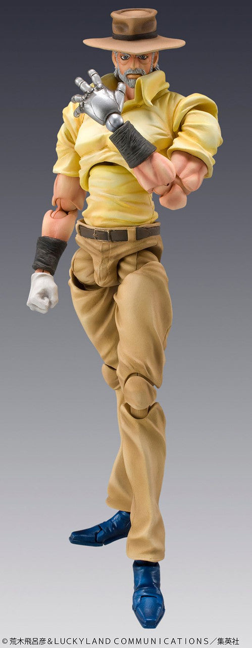 Medicos Super Action Statue: Jojo's Bizarre Adventure Joseph Joestar & Iggy Action Figure