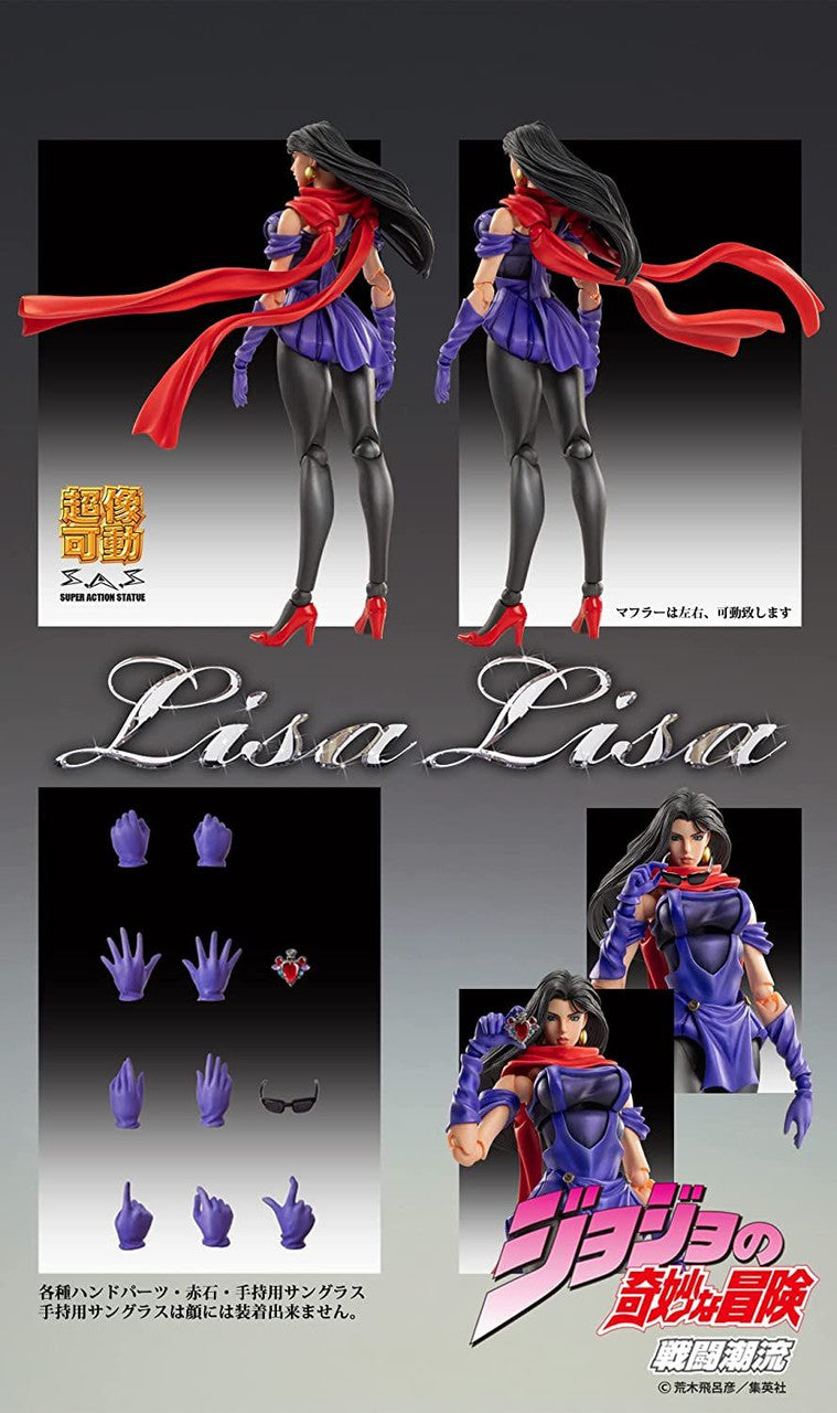 Medicos Super Action Statue: Jojo's Bizarre Adventure Lisa Lisa Action Figure