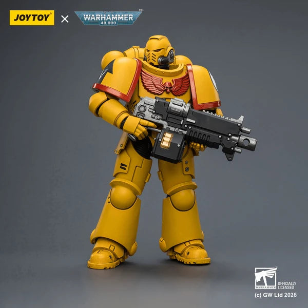 Imperial Fists Intercessor with Bolt Rifle, Bolt Pistol and Chainsword