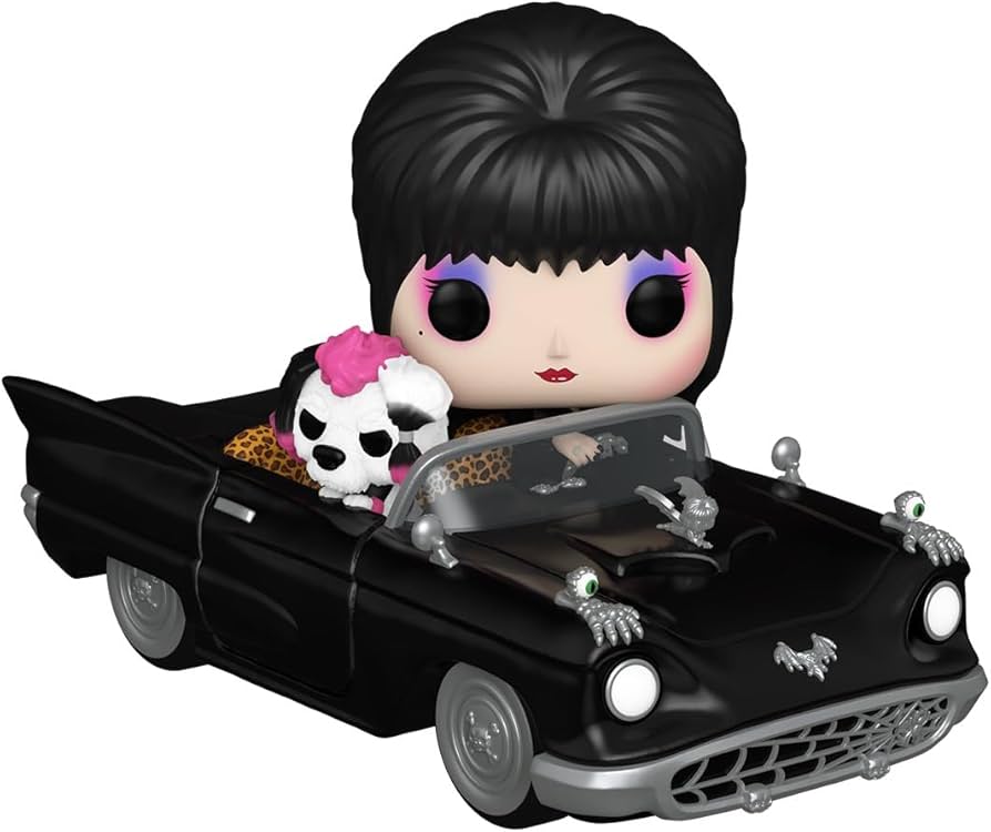 Pop! Rides: Elvira Mistress of the Dark Elvira & Gonk in Macabre Mobile Super Deluxe Vinyl Figure
