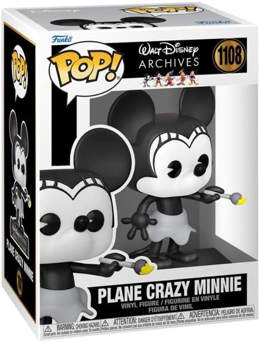 Pop! Walt Disney Archives Plane Crazy Minnie Vinyl Figure