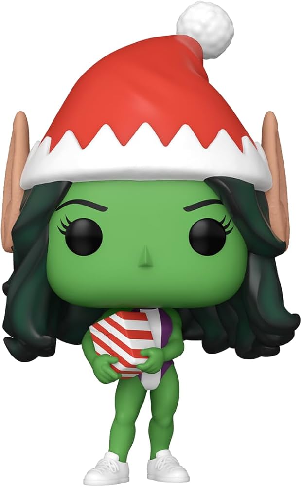 Pop! Marvel Holiday She-Hulk Vinyl Figure