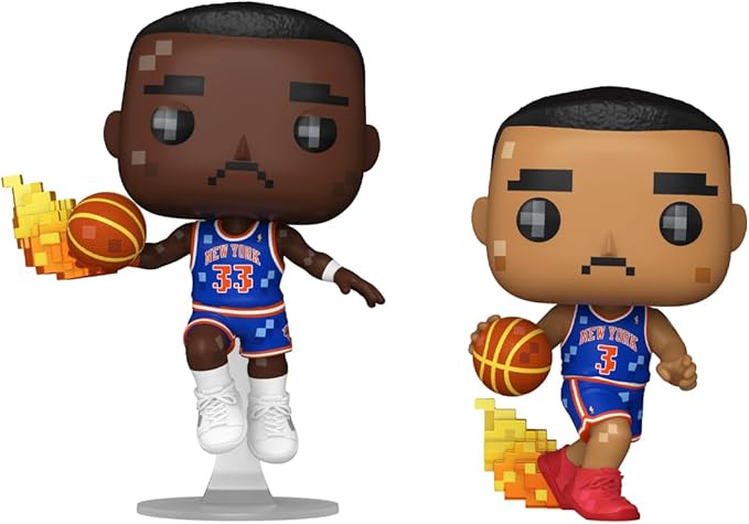 Pop! Basketball: NBA Jam Patrick Ewing and John Starks 2-Pack Vinyl Figures