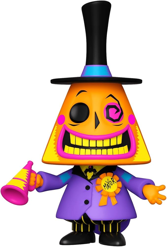 Pop! Disney Nightmare Before Christmas Mayor (Blacklight) Vinyl Figure