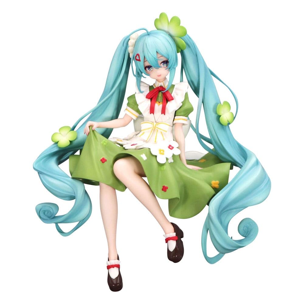 Hatsune MikuNoodle Stopper Figure -Flower Fairy Clover-