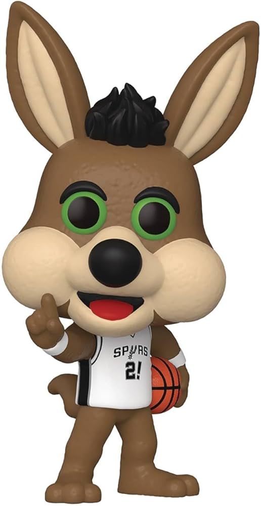 Pop! NBA Mascots: San Antonio Spurs The Coyote Vinyl Figure