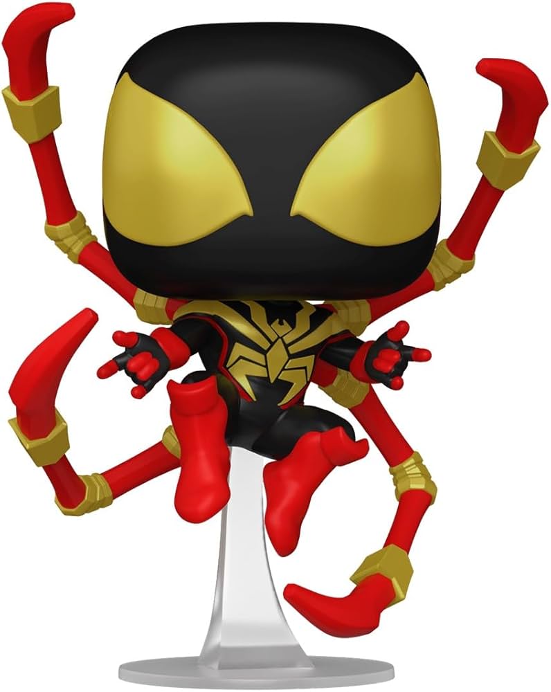 Pop! Marvel Spider-Man Comics Miles Morales Iron Spider Vinyl Figure