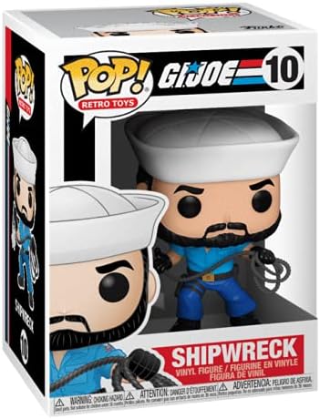 Pop! Retro Toys: G.I. Joe Shipwreck Vinyl Figure