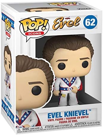 Pop! Icons: Evel Knievel with Cape Vinyl Figure