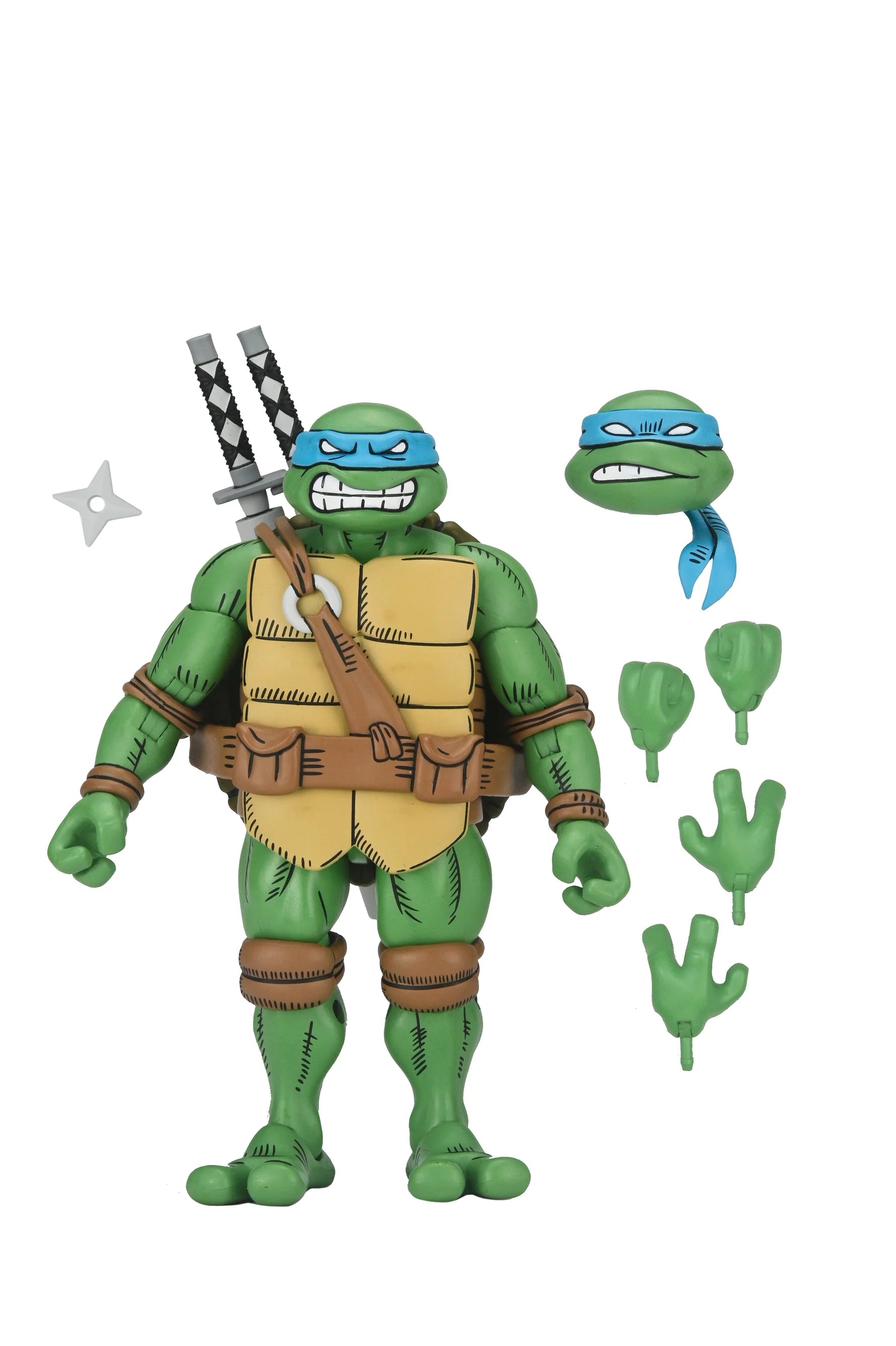 NECA Teenage Mutant Ninja Turtles x Usagi Yojimbo: Ultimate Leonardo Action Figure