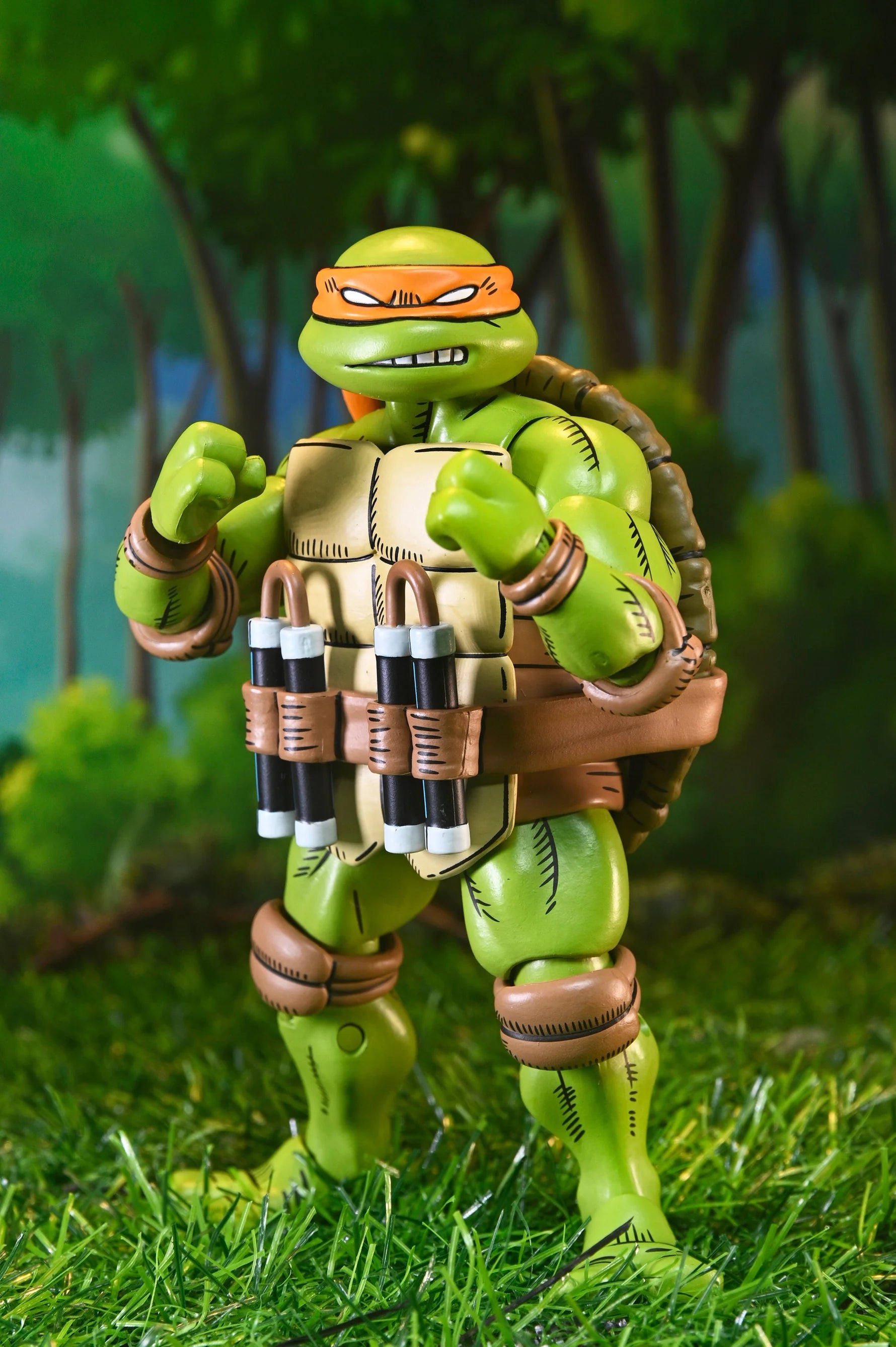 NECA Teenage Mutant Ninja Turtles x Usagi Yojimbo: Ultimate Michelangelo Action Figure
