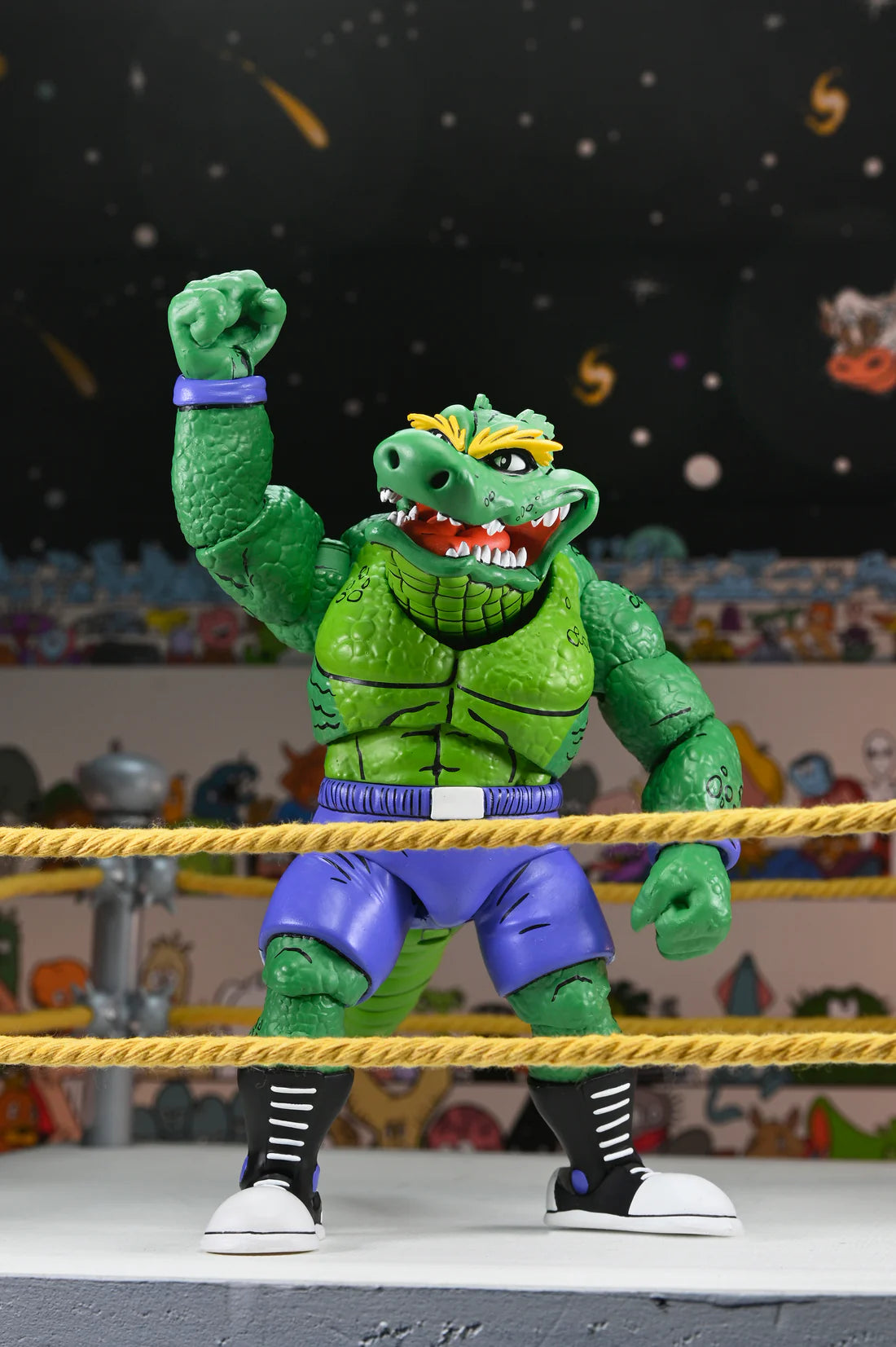 Teenage Mutant Ninja Turtles (Archie Comics) - Stump Wrestling Leatherhead