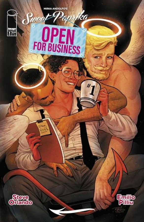 Mirka Andolfos Sweet Paprika Open For Business #4 (Of 5) Cover B Mirka Andolfo Variant (Mature)