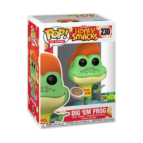 FUNKO POP! AD ICONS: Honey Smacks - Dig 'em Frog Summer Convention 2024 Limited