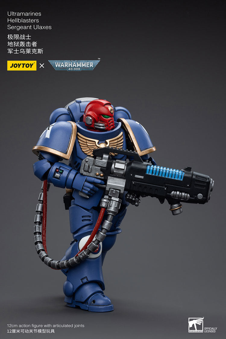 WARHAMMER 40K - JOYTOY - ULTRAMARINES - HELLBLASTERS SERGEANT ULAXES