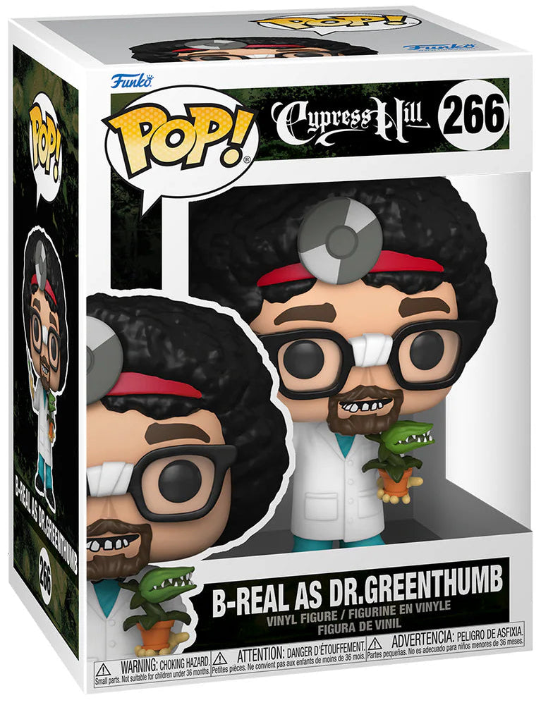Pop! Rocks: Cypress Hill B-Real as Dr. Greenthumb Vinyl Figure