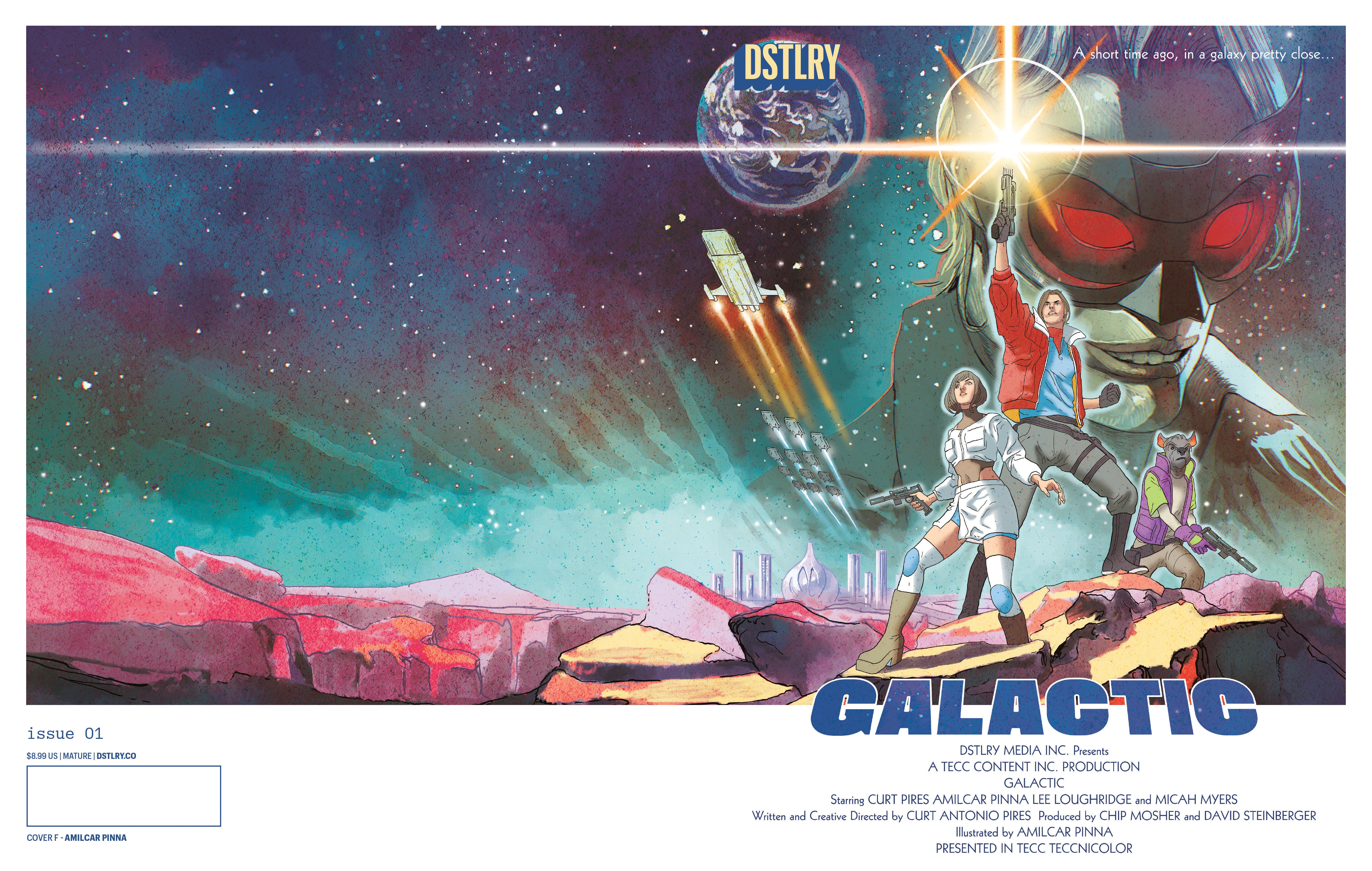 Galactic #1 Cover F Amilcar Pinna Homage Variant