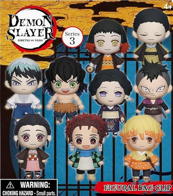 3D FOAM BAG CLIP DEMON SLAYER SERIES 3