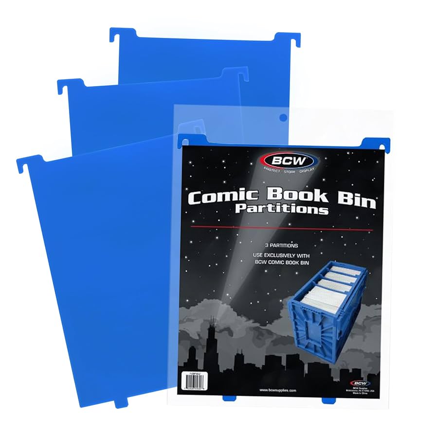 Comic Book Bin Partitions