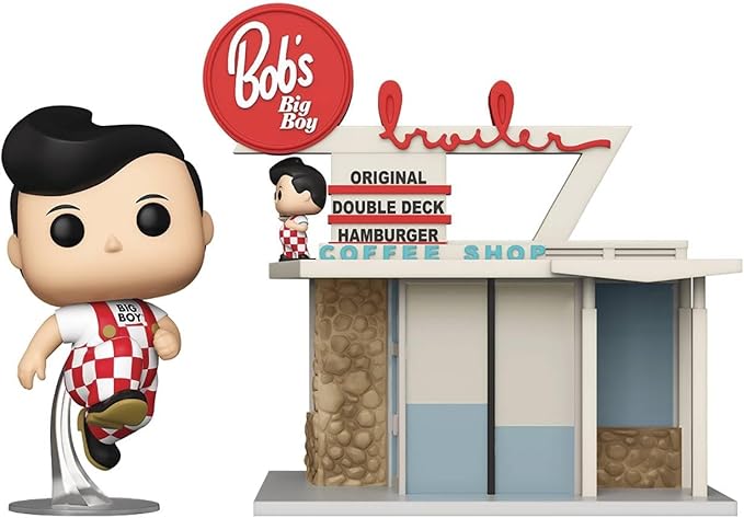 Pop! Town: Bob's Big Boy with Restaurant Vinyl Figure