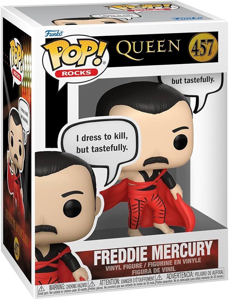 Pop! Rocks Sayings: Freddie Mercury Vinyl Figure